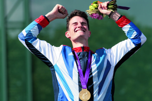 double trap Olympic winner 
