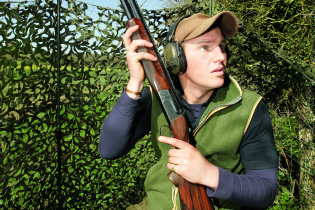 Pigeon shooting gun