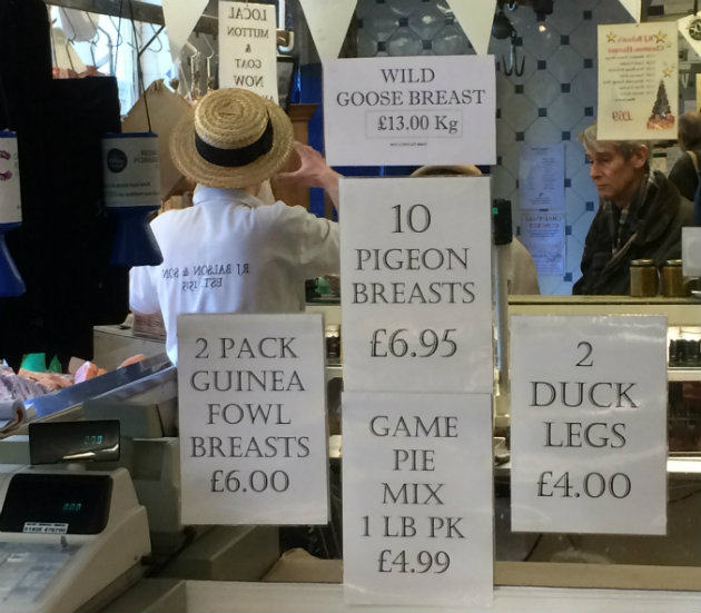 Butcher shop interior 