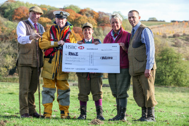 Shooting community raises over £162,000 for Royal National Lifeboat Institution