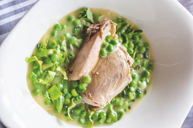 Recipe for poached rabbit