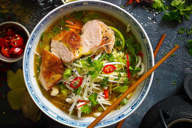 Slow roasted pheasant ramen &#8211; a perfect introduction to game