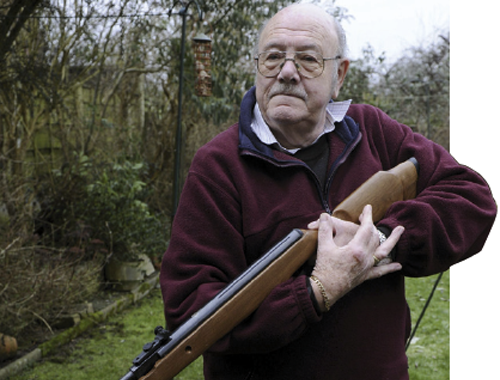 Retired civil servant pleads guilty over shooting squirrel
