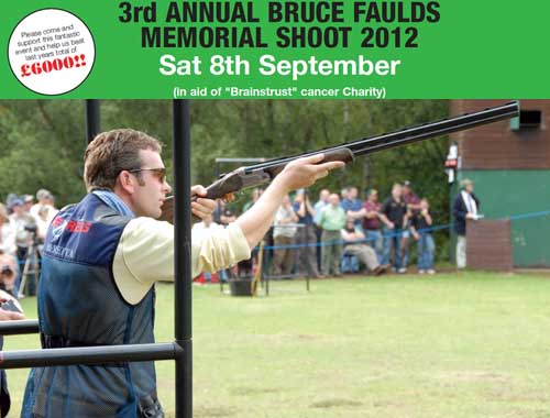 Richard Faulds to host memorial charity shoot