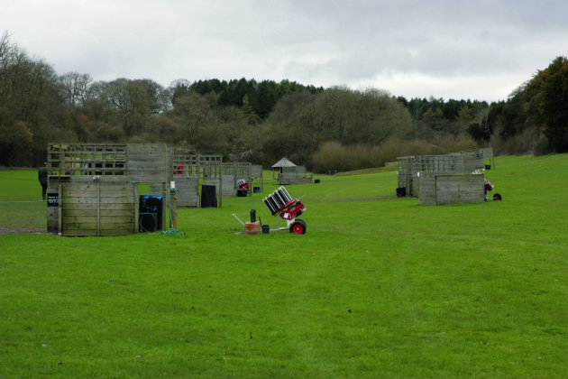 traps at Royal Berkshire Shooting School 
