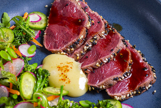 Enjoy the delicious, fresh flavours of this venison tataki recipe