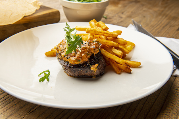 Venison haunch recipe with Cafe de Paris butter