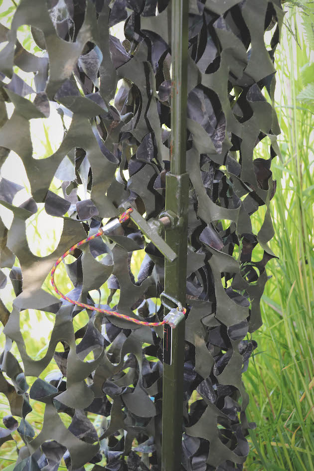 Sniper hide poles