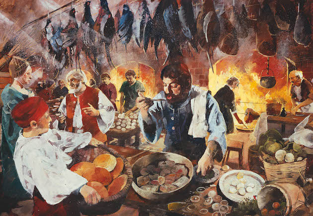 Tudor kitchen
