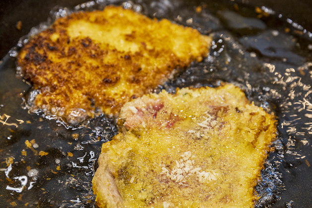 A recipe for pheasant escallop