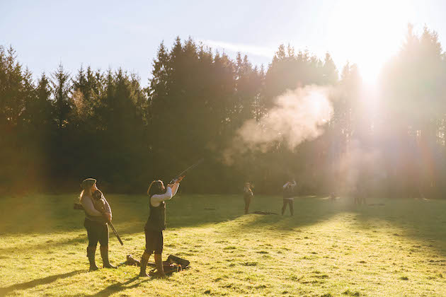 Why more and more women are enjoying driven shooting