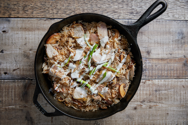 Spicy pheasant pilaf recipe inspired by Elizabeth David