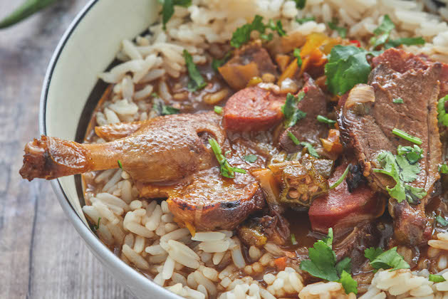 Wild duck gumbo recipe