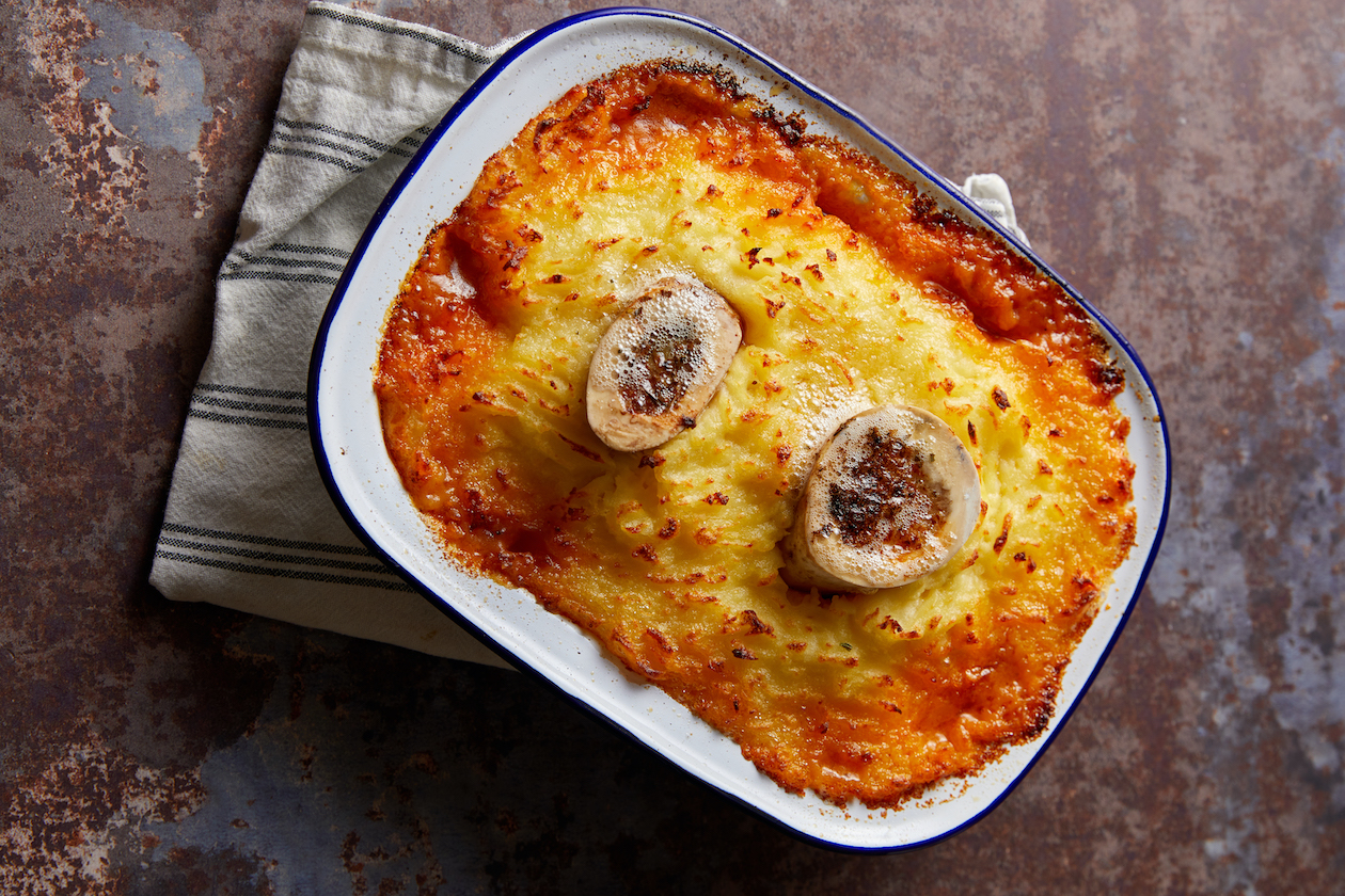 Mixed game cottage pie