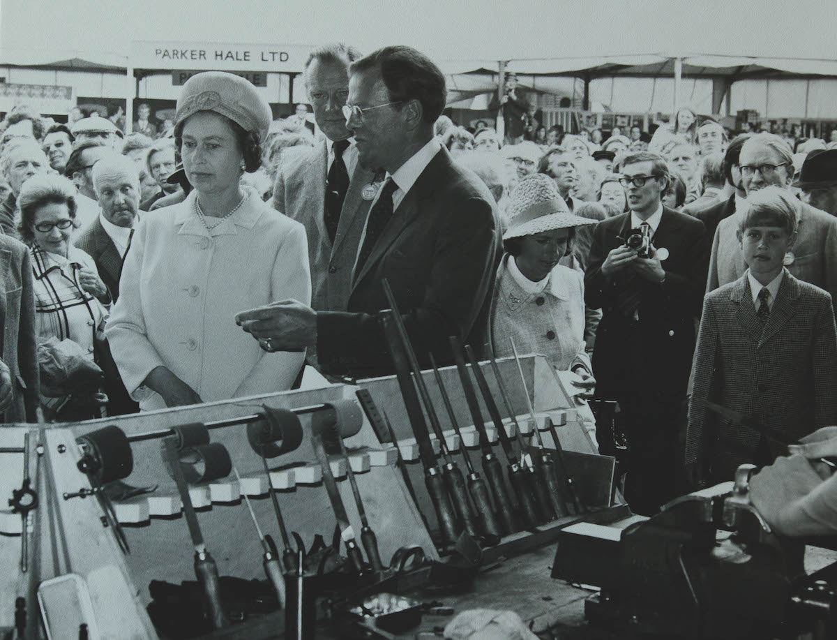 HM The Queen visiting the Game Fair