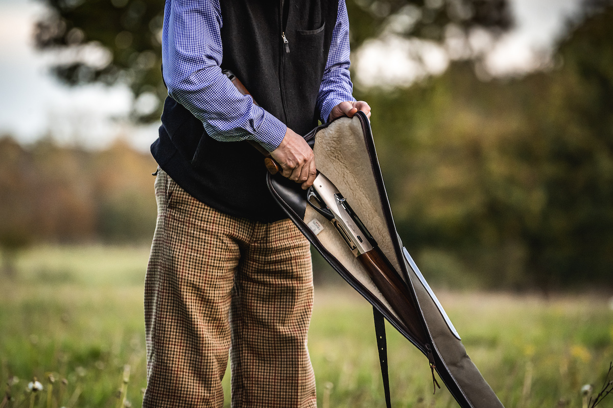 Putting semi auto in gun slip 