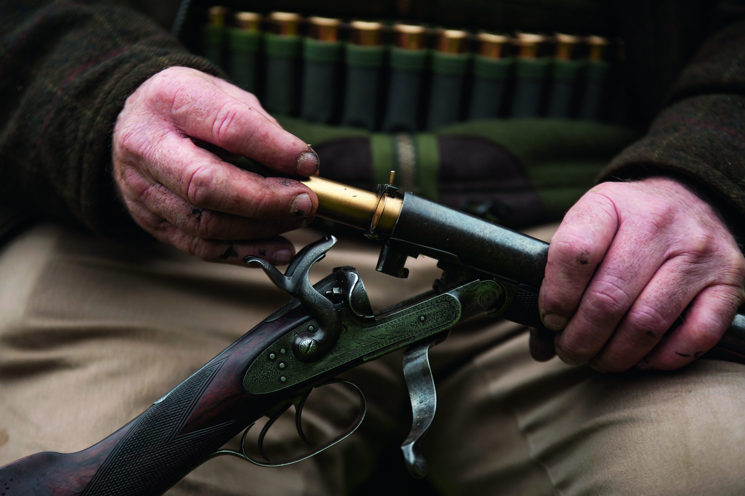 Shooting with blackpowder