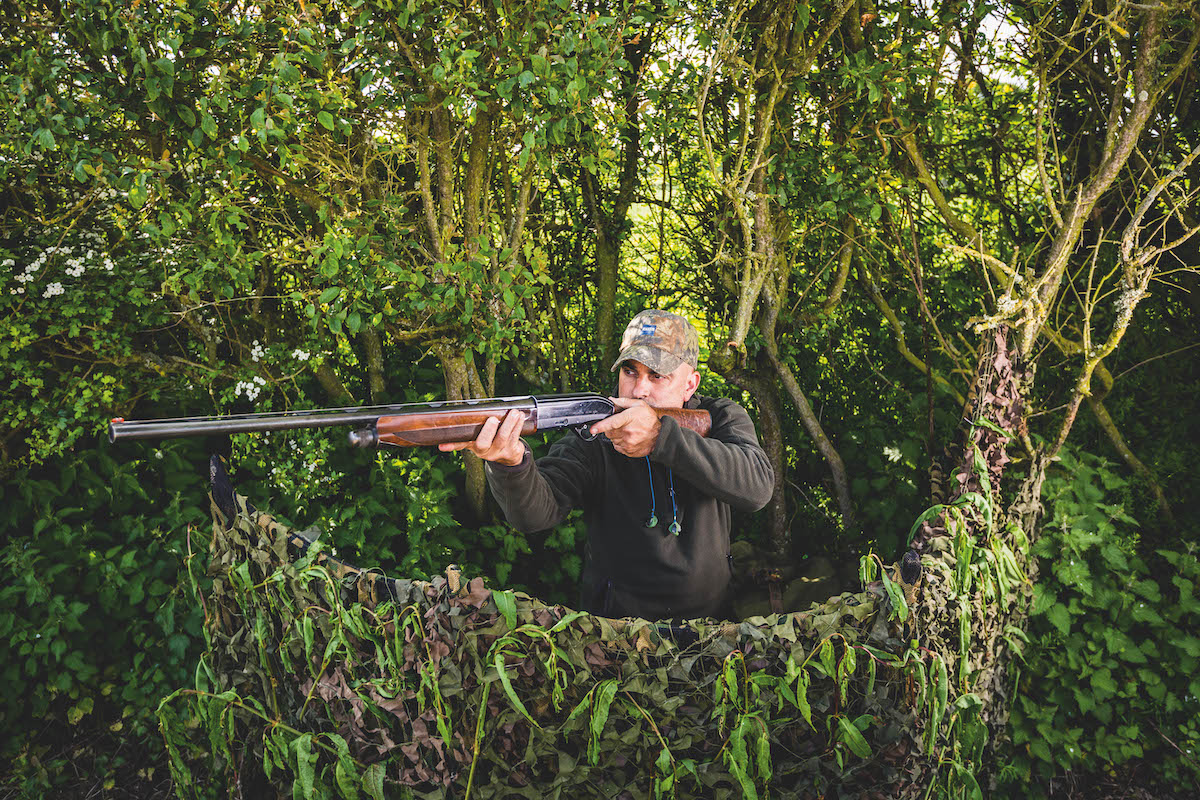 shooting from a hide