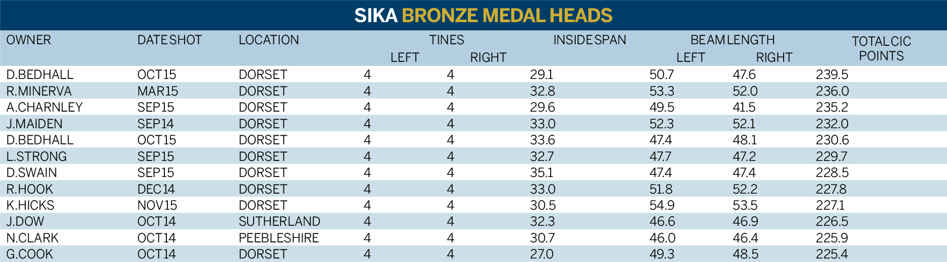 SIKA-BRONZE
