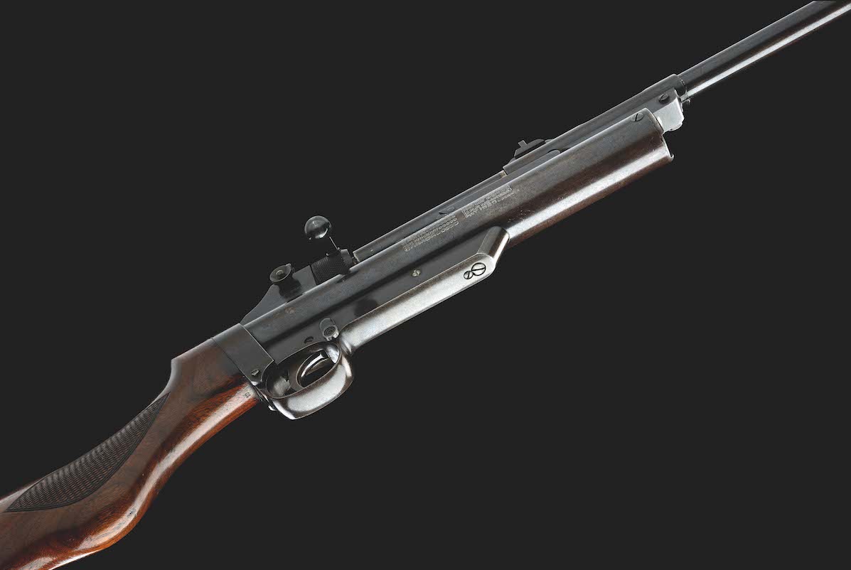 Three collectable air rifles originally designed for military purposes
