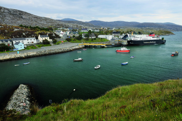 Scottish harbour 