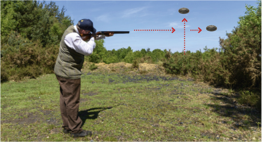 clayshooting simultaneous pairs 