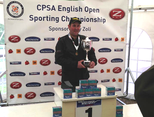 Beretta shooter Adam Cork wins English Open Sporting