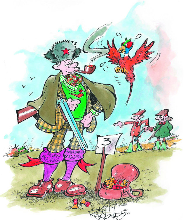 How to dress for a day&#8217;s formal gameshooting