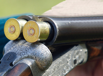 Driven partridge shooting at Sutton Scotney