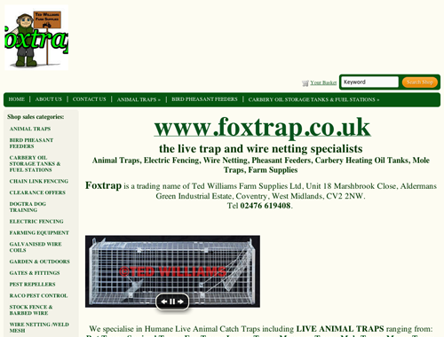 Ted Williams Farm Supplies Ltd was founded in June 2000