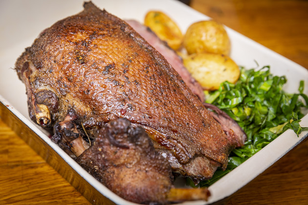wild roast goose recipe