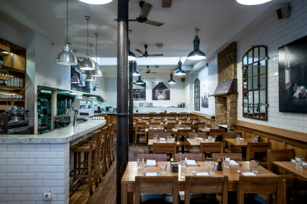 Tom's Kitchen Chelsea interior 