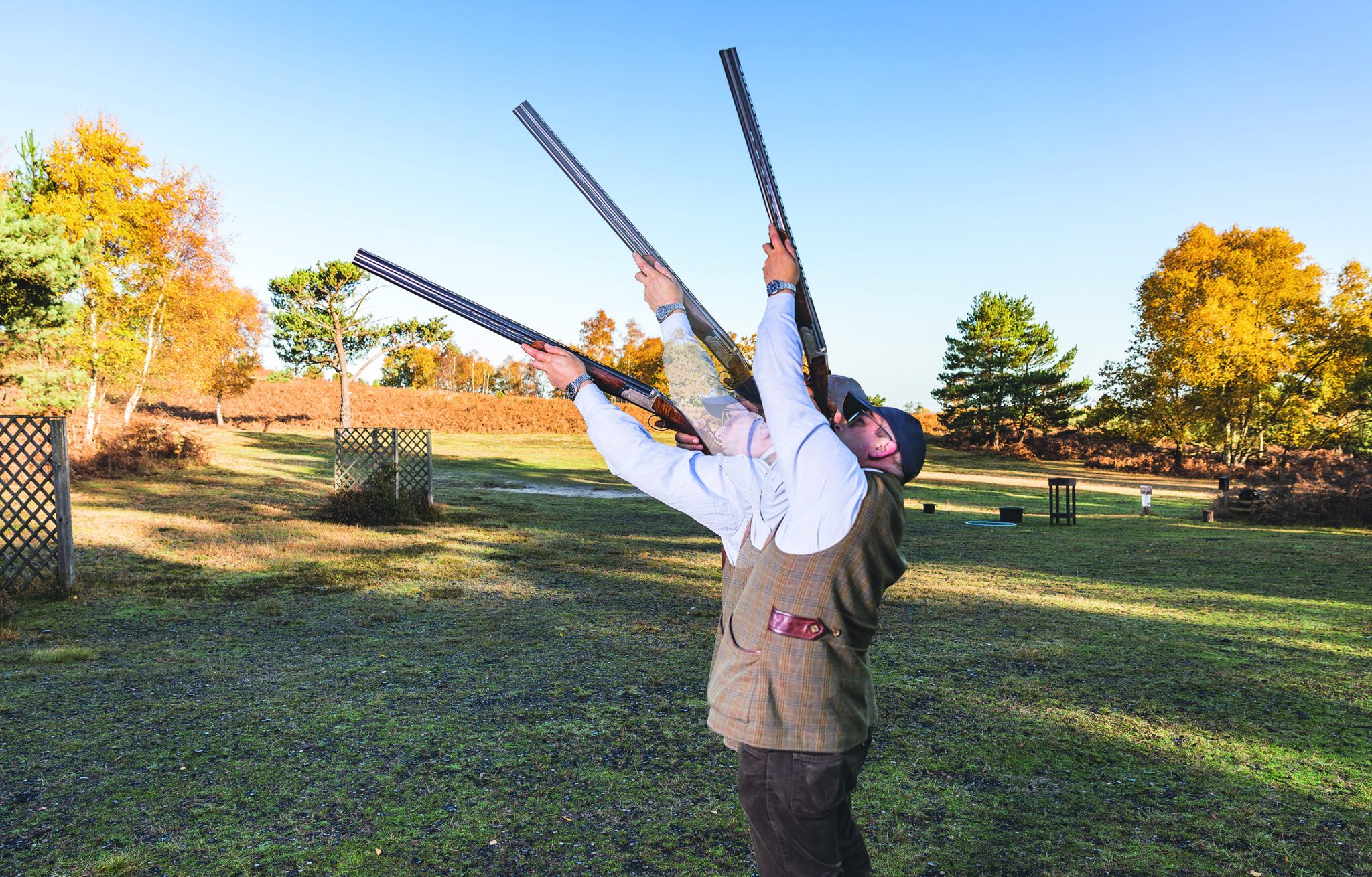 swing in shooting 