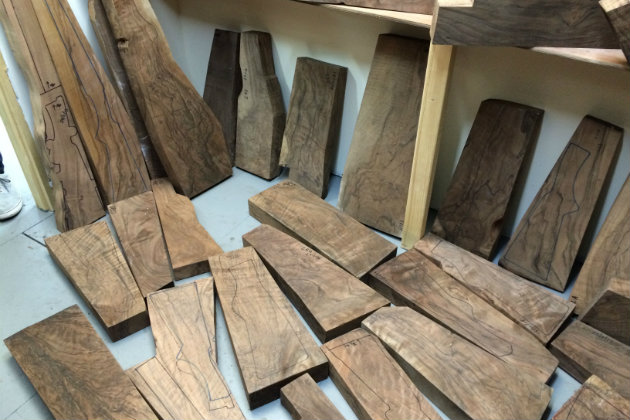 Turkish walnut gun stocks 