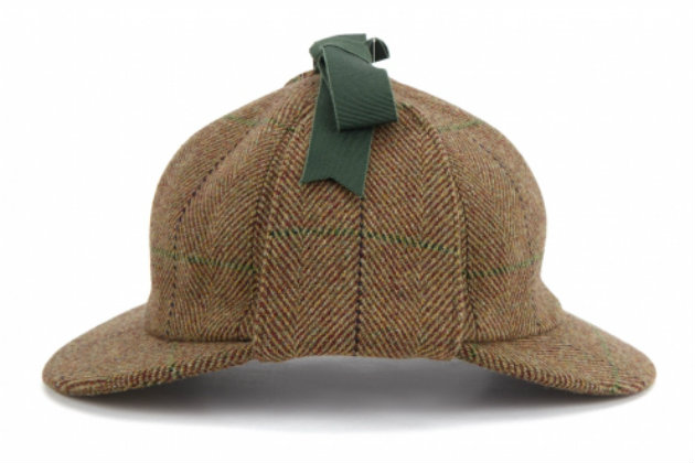 Tweed deerstalker hat 