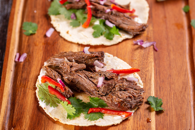 Venison tortillas