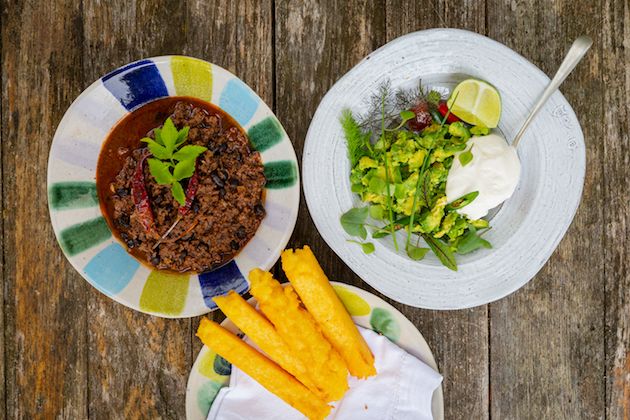 Recipe for venison chilli con carne