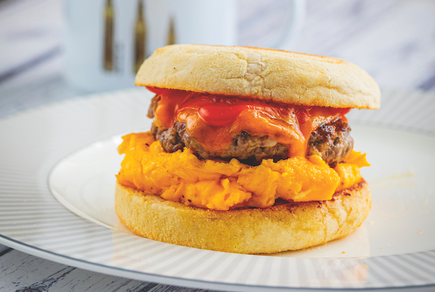 Venison sausage and egg muffin recipe