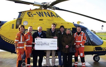Shooting charity event raises £11K for air ambulance