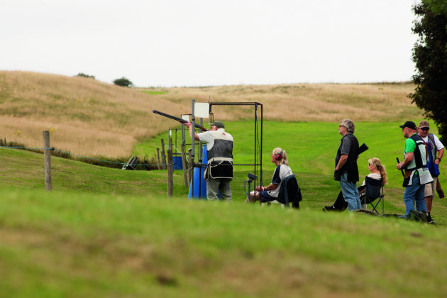 Clayshooting spectators