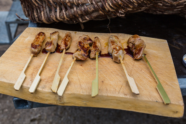 partridge teriyaki