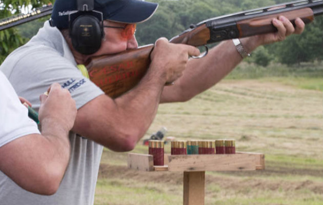 Charity clay shoot