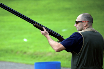 I need to pick-up the target faster when clay shooting!
