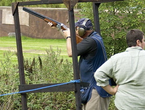 Is it best shooting springing teal targets on the way up?