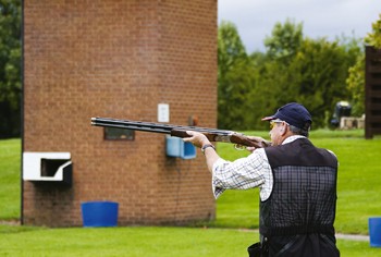 Are No.8s the smallest you can use for clay shooting?