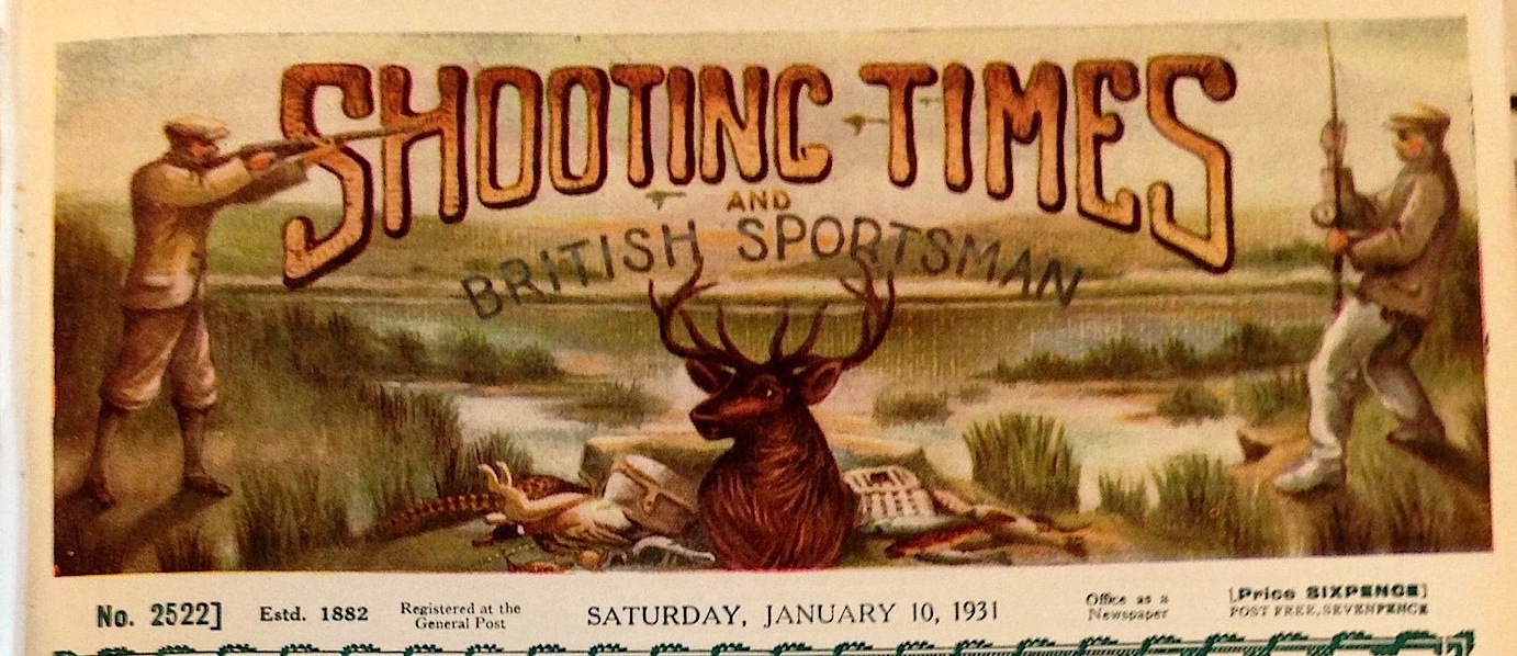 From Shooting Times &#8211; Saturday 10 January 1931