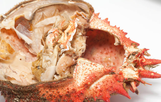 How to dress crab