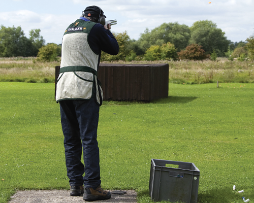 down the line clay shooting