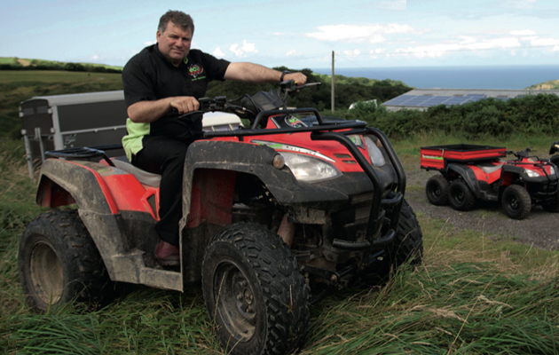 The EcoCharger quad bike causing a stir
