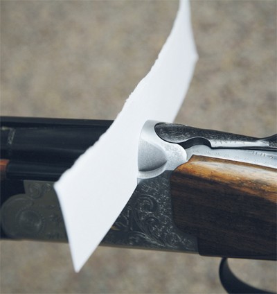 How can you tell if a gun is shooting loose?